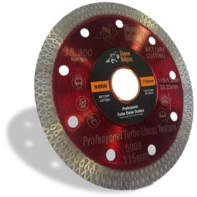 Resim Gönen Döküm Profesyonel Turbo Elmas Testere Ultra Ince Kesim 