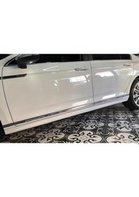 Resim Vw Passat B8 Yan Marşpiyel Seti Abs Plastik Astarlı 2015 