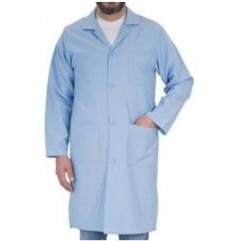 Hastane Önlüğü Alpaka Bay Açık Mavi