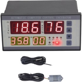 Resim Creatorally Kuluçka Kontrol Cihazı Otomatik Yumurta Çevirme Sıcaklık Nem Kontrolü Kuluçka Sıcaklığı Rh Kontrol Cihazı AC160V‑240V (Yurt Dışından) 