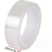 Resim 1 Rulo 3.0 metre Şeffaf Kendinden Yapışkanlı Mastik Bandı - Mutfak Tezgahları, Banyo Lavaboları, Duş Küvet Zeminleri ve Duvarlar için Yüksek Kaliteli Kaymaz Kenar Koruyucu - Plastik/Cam/Sert Zeminler için Şeffaf Conta Bandı, Yüksek Kalite Conta | Çok Yönlü Uygulama | Dayanıklı Yüzey 