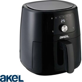 Resim 5 Litrelik Siyah Hava Fritöz, Sağlıklı ve Pratik Yemek Pişirme Cihazı 