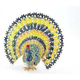 Resim Swarovski Taşlı Tavuskuşu Model 7 
