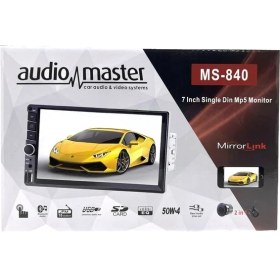 Resim Audio Master Audiomaster MS-840 Tek Dın Kasalı Double Teyp 