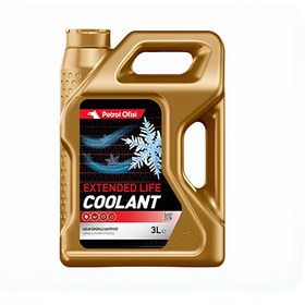 Resim Petrol Ofisi Coolant Antifriz Kırmızı 3 Lt (2025 ÜRETİM) 