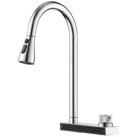 Resim Penta Spiralli Şelale Evye Bataryası 1330 Krom 