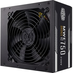 Resim Cooler Master MWE 750W 80+ Bronze 2 x EPS Aktif PFC 120 mm Fanlı PSU (MPE-7501-ACABW-BEU) 