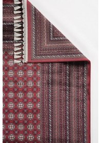 Resim Apex Burj 8751 Bordo Klasik Salon Halısı Bordo 