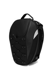 Resim Streak Motosiklet Çanta Su Geçirmez Fonksiyonlu Sırt Eşya Kask Çantası Heybe Büyük Kapasiteli 30L-40L 