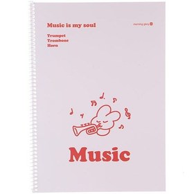 Resim Morning Glory 1200 Müzik Defteri 25,2x17,8 Cm Tavşan 10235-89779 Çok Renkli 