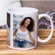 Resim Nilhediye 3 Fotoğraf Baskılı Kupa Bardak - 487100821 