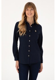 Resim U.s. Polo Assn. Kadın Lacivert Gömlek Basic 50308024-vr033 Lacıvert 