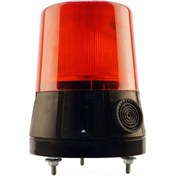 Resim Mesan Ø110 Döner Buzzer Vida Montaj Lamba Kırmızı 220Vac Ms 840.1.220Vac 