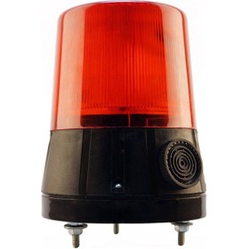 Resim Mesan Ø110 Döner Buzzer Vida Montaj Lamba Kırmızı 220Vac Ms 840.1.220Vac 
