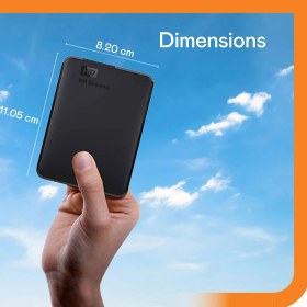 Resim Wd Western Digital Elements Portable Taşınabilir Disk, 1 Tb, HDD 