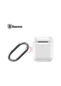 Resim Baseus Woven Label Hook Apple Uyumlu AirPods Koruma Kilif+Anahtarlik 248667842 - Renk / Füme 