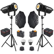 Resim Gdx LV-700C-II B BiColor Led Video Işığı + 120Octa 2'li Set 