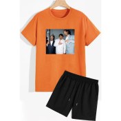 Resim Trendypassion Müslüm Baskılı Şort T-Shirt Eşofman Takımı 