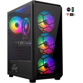 Resim Turbox Tx4592 i7 4770 16GB Ram 2TB SSD 4GB RX550 GDDR5 Oyuncu Masaüstü Bilgisayarı 