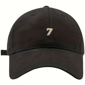 Resim 7. Yıldönümü Beyzbol Şapkası - Ayarlanabilir, Nem Emici Kumaş, Yapılı Toka Kapatma, Yumuşak ve Rahat, Tüm Mevsimler için Günlük Giyim, Günlük Başlık | Yapılı Şapka | İnşaat 