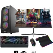 Resim Izoly ST999407 R5-5500 16 GB 512 M.2 NVMe RX580 8 GB 24" Free Dos Masaüstü Oyuncu Bilgisayarı 