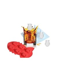 Resim Buz Kalıbı 6 Bölmeli Bomba Füze Şeklinde Buzluk Kalıbı Karışık 