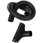 Resim Willowhaven 40mm Esnek Vakum Hortumu Kare Fırça Siyah Kahverengi Dayanıklı Kolay Bükülür 