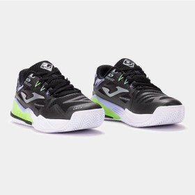 Resim Joma Tspıls2601om Spin Lady Toprak Kort Kadın Padel Ayakkabısı Siyah/lime 