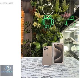 Resim Apple iPhone 15 Pro Max İkinci El TR | 512 GB | Natürel Titanyum 