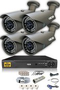 Resim 4 Kameralı 5 MP Sony Lensli 1080p Full HD Hard Disksiz Güvenlik Kamerası Sistemi DS-2073HD-SET4-NOHDD IDS