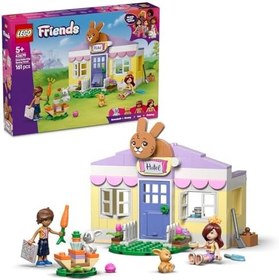 Resim LEGO Friends Heartlake Şehri Tavşan Oteli 42679 - 5 Yaş ve Üzeri Çocuklar için Paisley ve Leo Mini Bebekleri ile 2 Tavşan Figürü İçeren Yaratıcı Oyuncak Yapım Seti, Eğlenceli Hediye Fikri (161 Parça) 