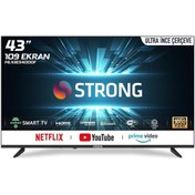 Resim Strong ML43ES4000F Frameless 43" Full HD Android Smart LED TV Strong