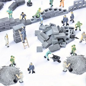 Resim 1 Adet Mini Tuğla Kalıbı - İnşaat Sahası Yapı Blokları, DIY El İşleri için, Mimarlık Projeleri, Sınıf & Ev Eğitimi - Kil, Kum, Reçine, Alçı ile Uyumlu - Başlangıç ve Uzmanlar için Dayanıklı Plastik İnşaat Kalıbı, Yaratıcı Projeler, Gerçekçi Tasarım, Sağlam El Aleti, El Sanatları Aksesuarı, El Sanatları Tutkunları 