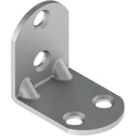 Resim Metal Oval L Gönye 23x30x30 Çinko 4 Adet 