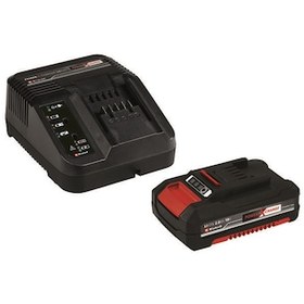 Resim Einhell Starter Kit 18V 2Ah Akü + Hızlı Şarj Cihazı - 4512040 