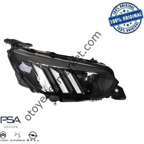 Resim Peugeot 2008 (2020-2023) Sağ Ön Full Led Far (Orijinal) 