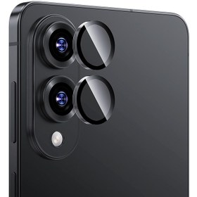 Resim Benks Glass Warrior Galaxy S25 Edge Kolay Uygulama Aparatlı Kamera Lens Koruyucu - Şeffaf 