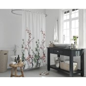 Resim Jackline Pine Banyo Perdesi 