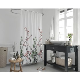 Resim Jackline Pine Banyo Perdesi 