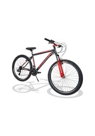 Resim Sarissa Moon 27,5" Jant Mtb Ön Amortisörlü Shimano 21 Vites V Fren Dağ Bisikleti Siyah Kırmızı 