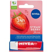 Resim Nivea Essential Care Fruity Shine - Çilek Özlü Dudak Kremi 4,8gr 