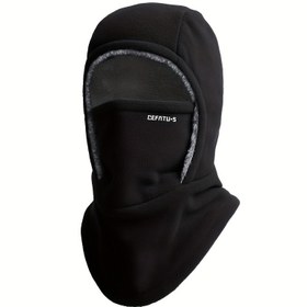 Resim DEFATU·S 1pc Kış Sıcak Tek Parça Kapüşon, Şal Yüz Maskesi Kulak Koruyucu, Balaclava, Kalın Malzeme, Yüz Şekli Uygun, Rüzgar Geçirmez, Kış Bisikleti, Koşu, Kayak, Olta, Outdoor Sporlar ve İş için Uygun, Erkek ve Kadınlar için Uygun, Pilsiz 