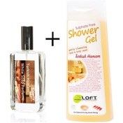 Resim Loft Beyaz Sabun Kokulu Parfüm 100 Ml+ %99.5 Natural Sülfatsız Duş Jeli(geleneksel Türk Hamamı)300ml 