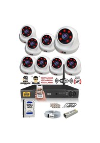 Resim Ids - 8 Kameralı 1080P Fullhd 5Mp Sony Lensli Kamera Seti - 2026 