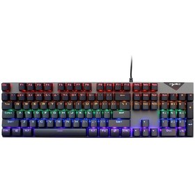 Resim Vkemall "hxsj L300 Mekanik Rgb Aydınlatmalı Oyun Klavyesi - Mavi Switch, 20+ Işık Efekti, Makro Kayıt, Dayanıklı Tuşlar" 