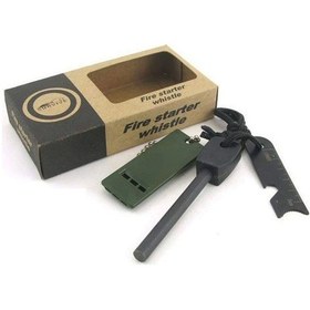 Resim Survive Magnezyum Çubuğu Ateş Başlatıcı Çakmak Taşı Diğer 