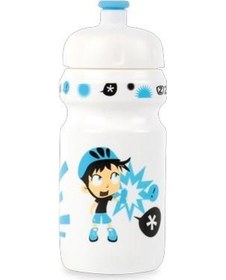 Resim Zefal Plastik Z Boy Çocuk Matara Bisiklet Suluk Beyaz Renk Siyah - Kırmızı - Beyaz 