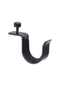 Resim Perde Çubuğu Desteği, Siyah, 60 Mm Siyah 