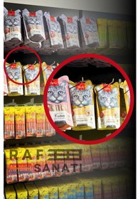 Resim 10 Adet Kanallı Pano Kancası 20 Cm Askı Kanca Raf Askısı Aksesuar Galvaniz 