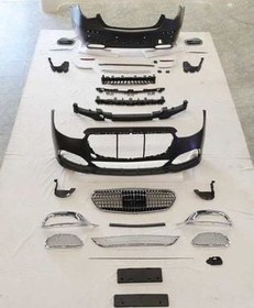 Resim Mercedes W223 S Serisi 2021+ Uyumlu Maybach Body Kit 